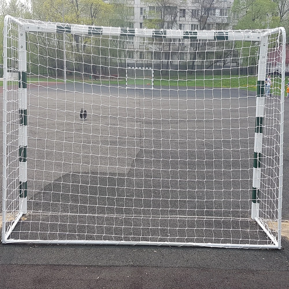 Фото Сетка для мини-футбольных ворот, нить 2,8 мм, ячейка 100х100 мм, белая