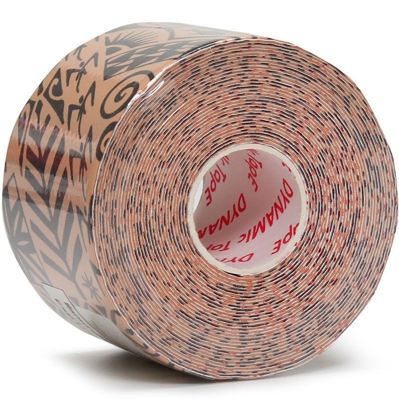 Фотографии Тейп динамический Dynamic Tape DT50TT телесный с черным тату