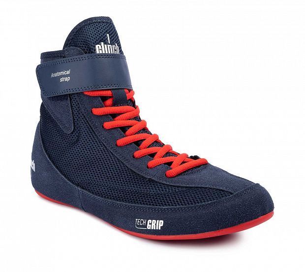 Фотографии Борцовки Clinch Grip сине-красные C420