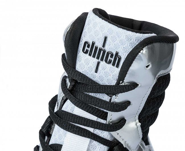 Фотографии Боксерки Clinch Olimp Limited Edition черно-серебристо-сине-красные C416