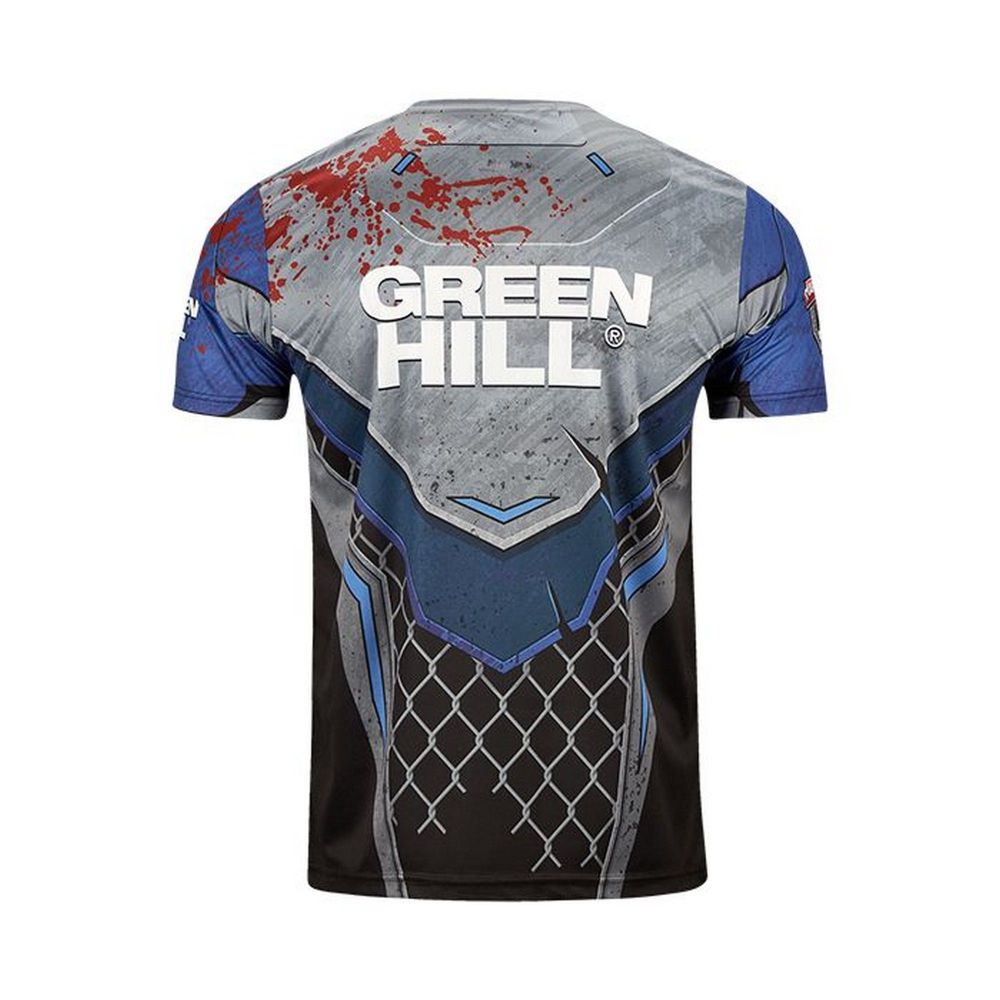 Фотографии Футболка Green Hill Hardcore MMA TSH-10570 сине-чёрный