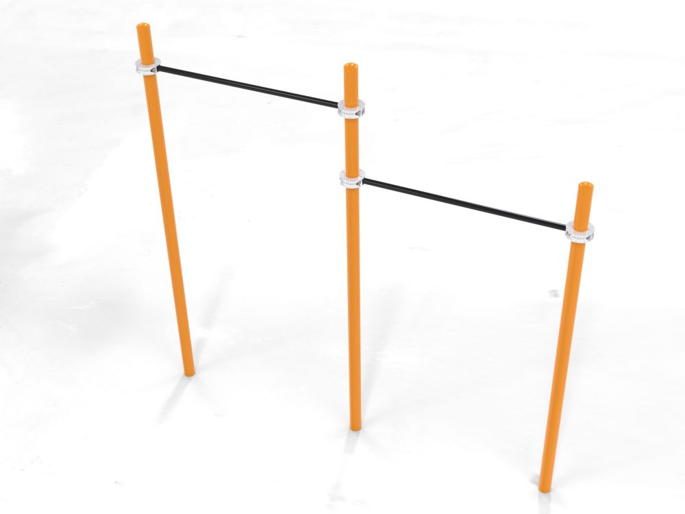 Фотографии Турник уличный двойной для Воркаут Pioner A17260