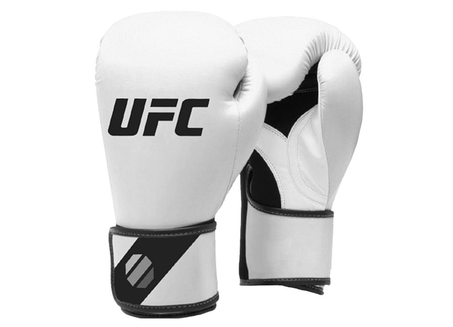 Фото UFC Перчатки тренировочные для спарринга (белые)