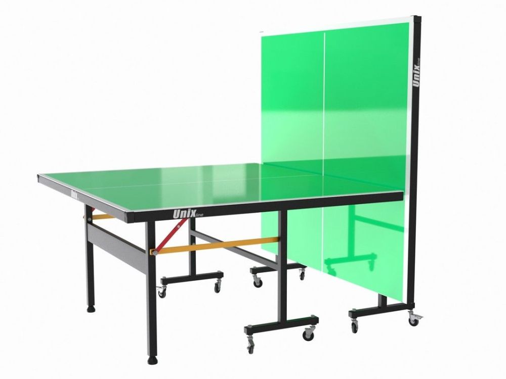Фотографии Всепогодный теннисный стол Unix line Outdoor 6mm TTS6OUTGR green