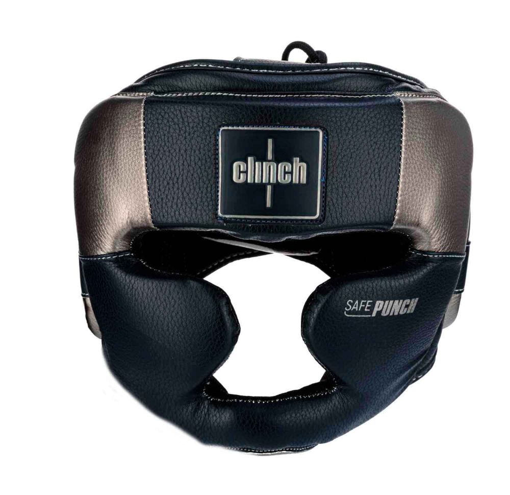 Фото Шлем боксерский Clinch Punch 2.0 Full Face C148 темносине-бронзовый