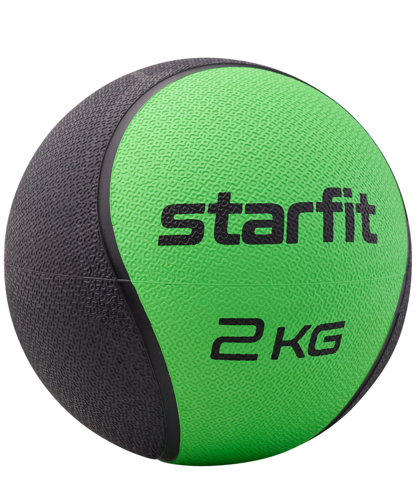 Фотографии Медбол высокой плотности GB-702, 2 кг, зеленый