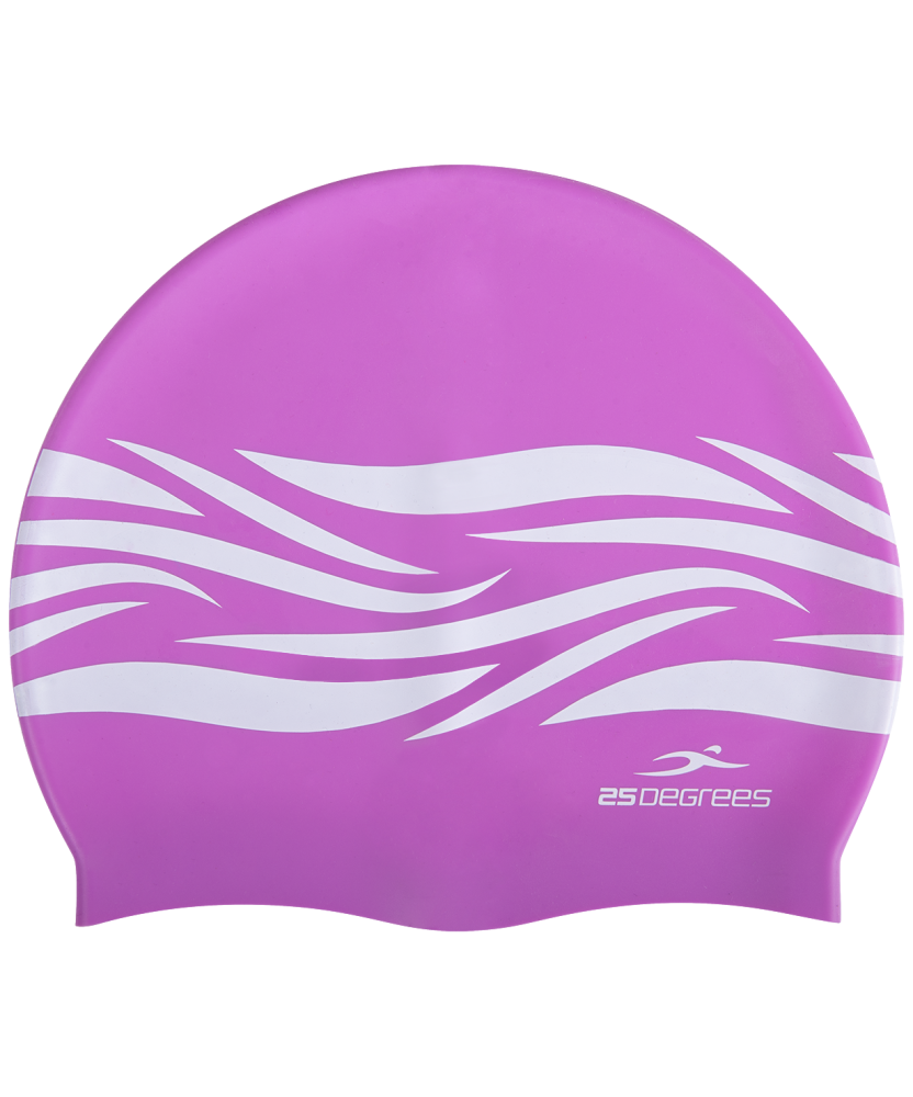 Фото Шапочка для плавания Fame Lilac, силикон, подростковый