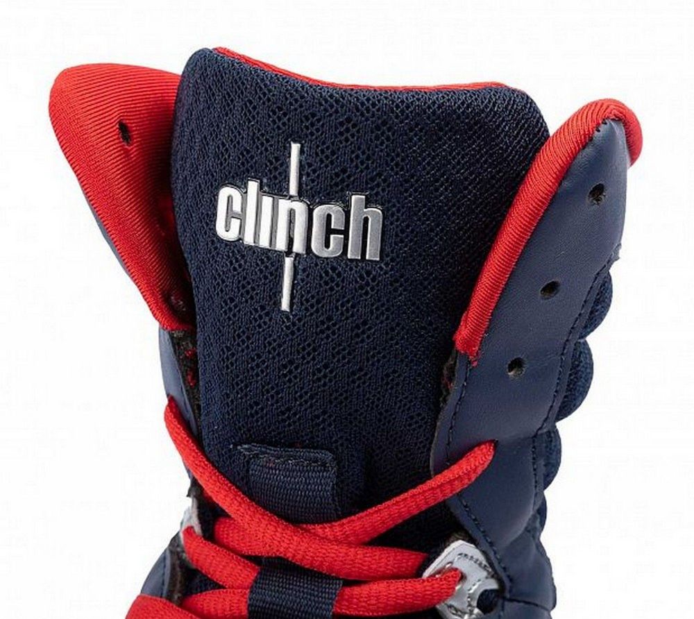 Фотографии Боксерки Clinch Olimp C415 сине-красные