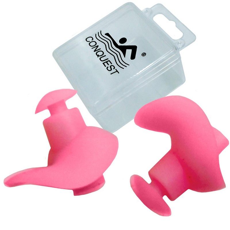 Фото Беруши Sportex силиконовые в боксе C33554-2 розовые