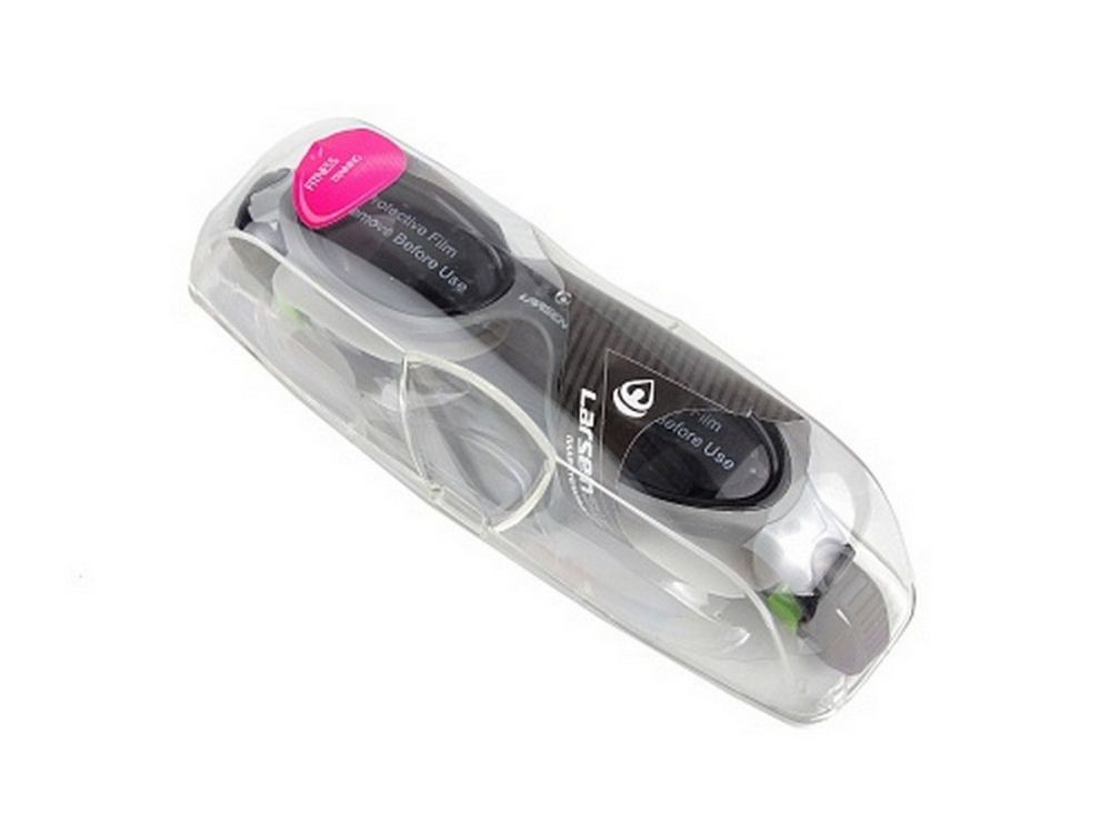 Фотографии Очки плавательные Larsen GG1711 dark Smoke\Silver/Black