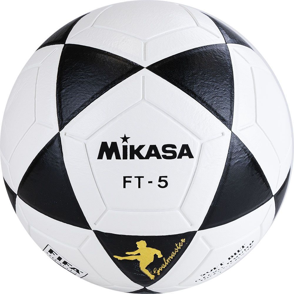 Фото Мяч для футбола MIKASA FT5 FQ-BKY размер 5, FIFA Quality