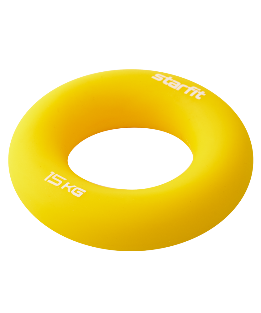 Фотографии Эспандер кистевой ES-404 Кольцо, 15 кг, силикагель, желтый