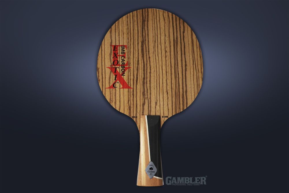 Фотографии Основание GAMBLER ZEBRAWOOD IM8 CARBON FLARED