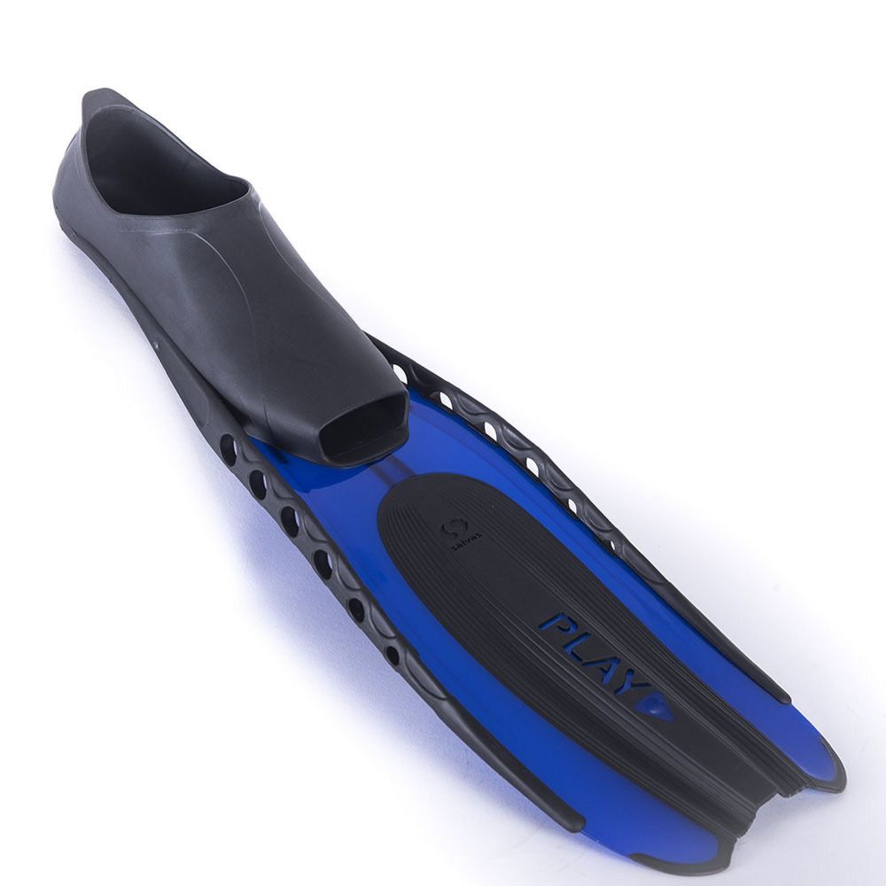 Фото Ласты для плавания Salvas Play Fin TPR и Technoflex BA128 синий