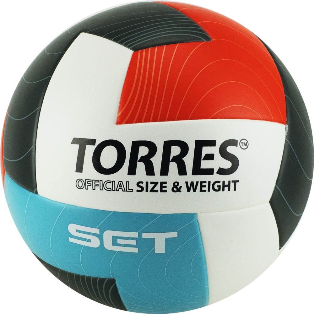 Фото Мяч волейбольный TORRES Set V32045, размер 5