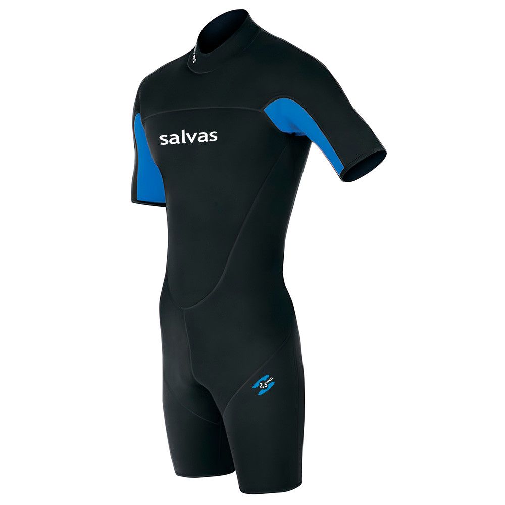 Фото Гидрокостюм для плавания SALVAS Shorty Nemo Man Tg MS0050-L чёрно-синий