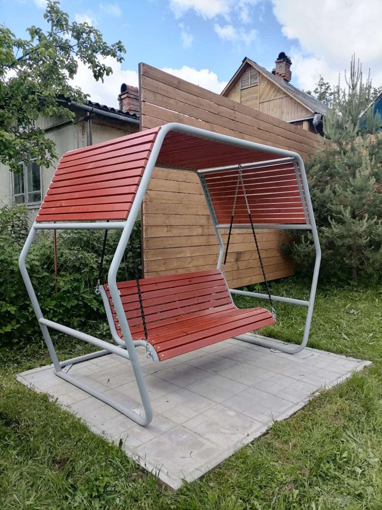 Фотографии Садово-парковые качели «Грани Вуд»