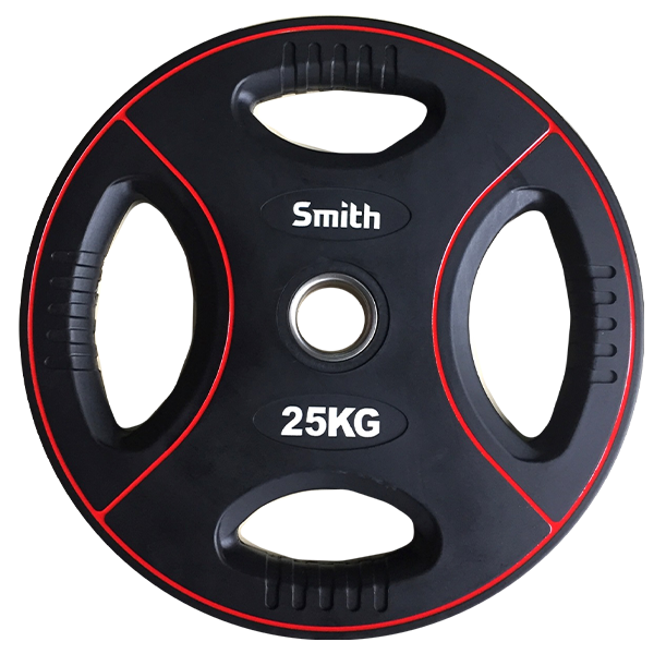 Диск для штанги Smith PUWP12-25 полиуретановый, 25кг