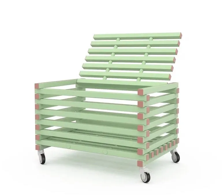 Фото Корзина с крышкой тип 2