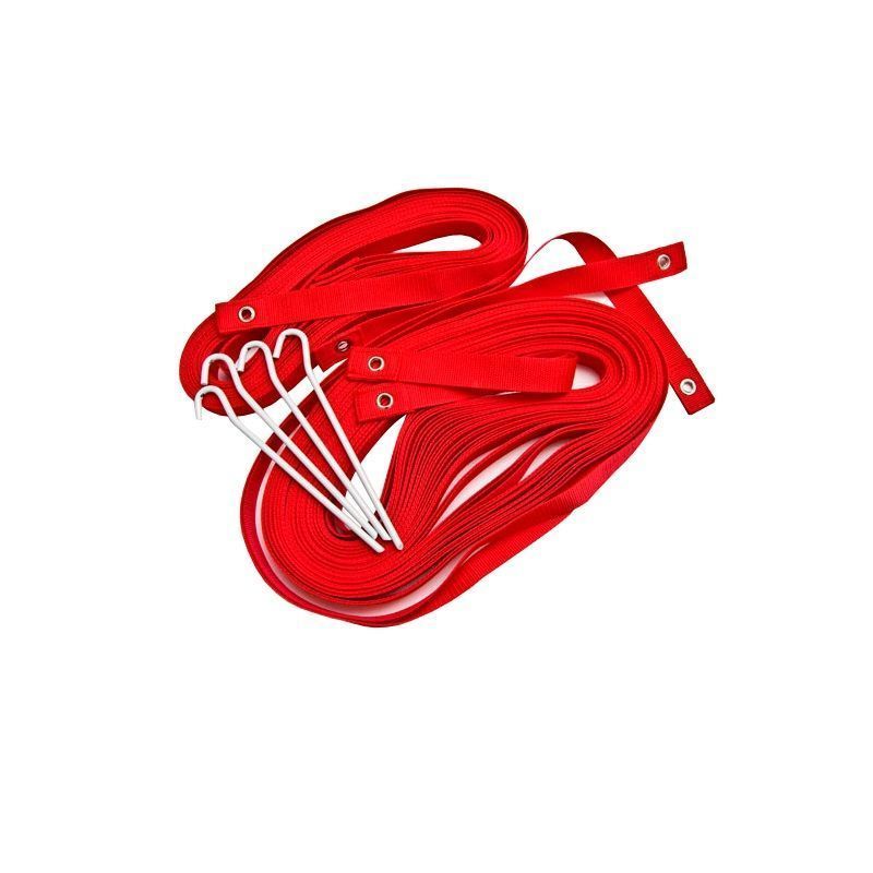 Фото Разметка для пляжного футбола 37x28м, красная Pioner A13268