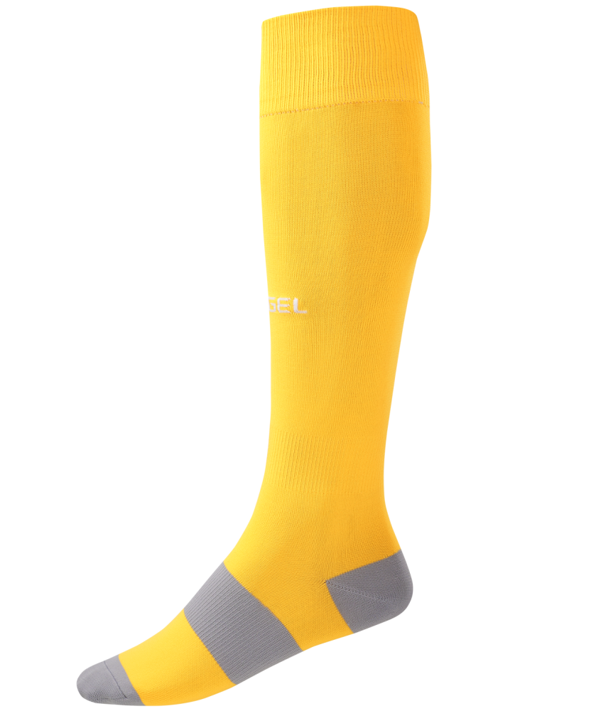 Фото Гетры футбольные CAMP BASIC SOCKS, желтый/серый/белый