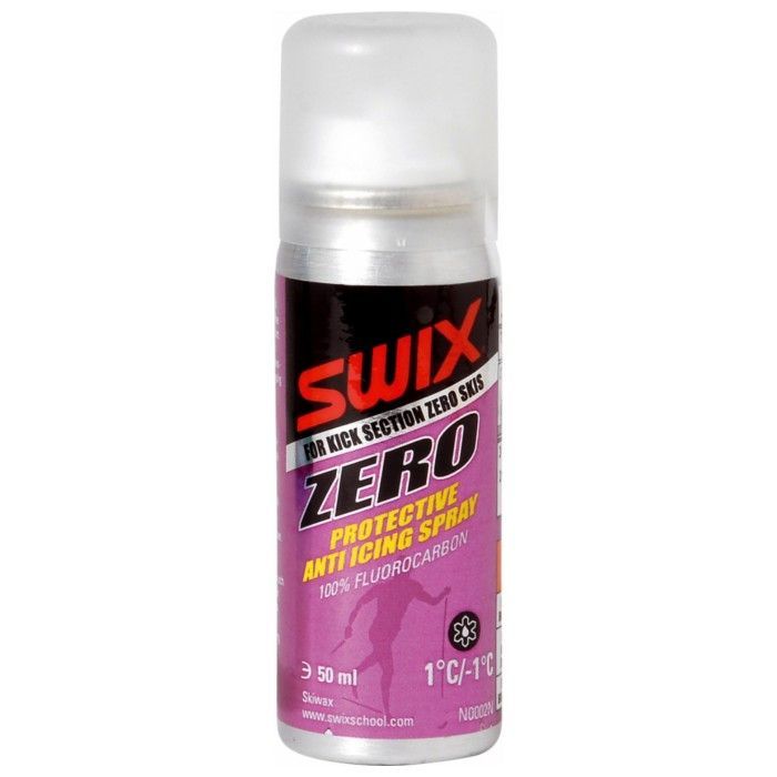 Фотографии Уход за лыжами Swix N2C Racing Zero (защитный спрей антиобледенитель) 50 ml