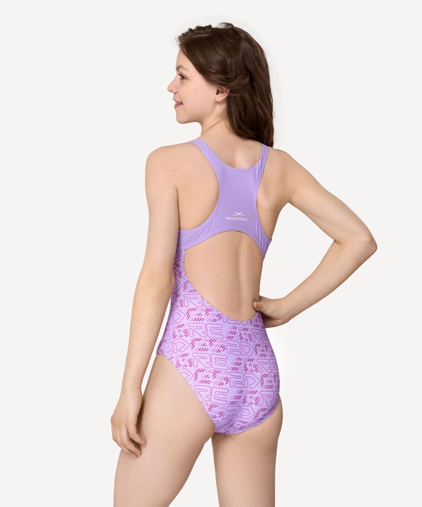 Фотографии Купальник для плавания Grade Lilac, полиамид, подростковый