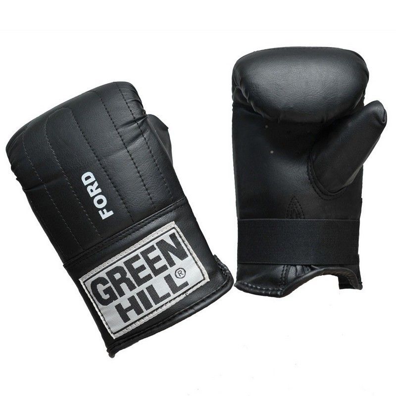 Фото Перчатки снарядные Green Hill Ford PMF-2068, иск. кожа ПУ, черные