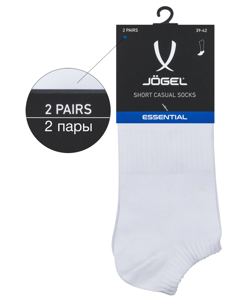 Фотографии Носки низкие ESSENTIAL Short Casual Socks, белый