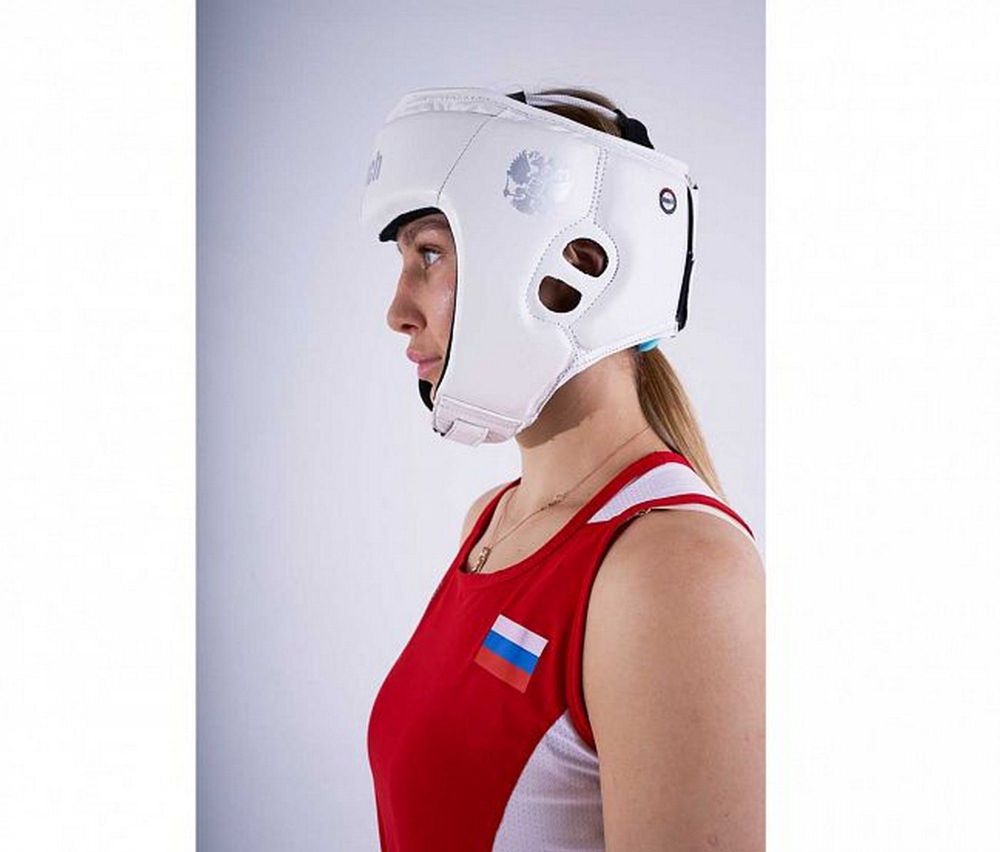 Фотографии Шлем боксерский Clinch Olimp C112 белый