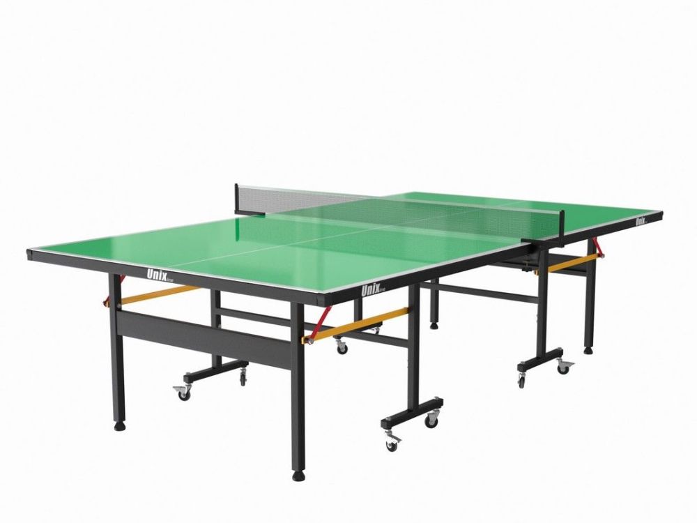 Фотографии Всепогодный теннисный стол Unix line Outdoor 6mm TTS6OUTGR green