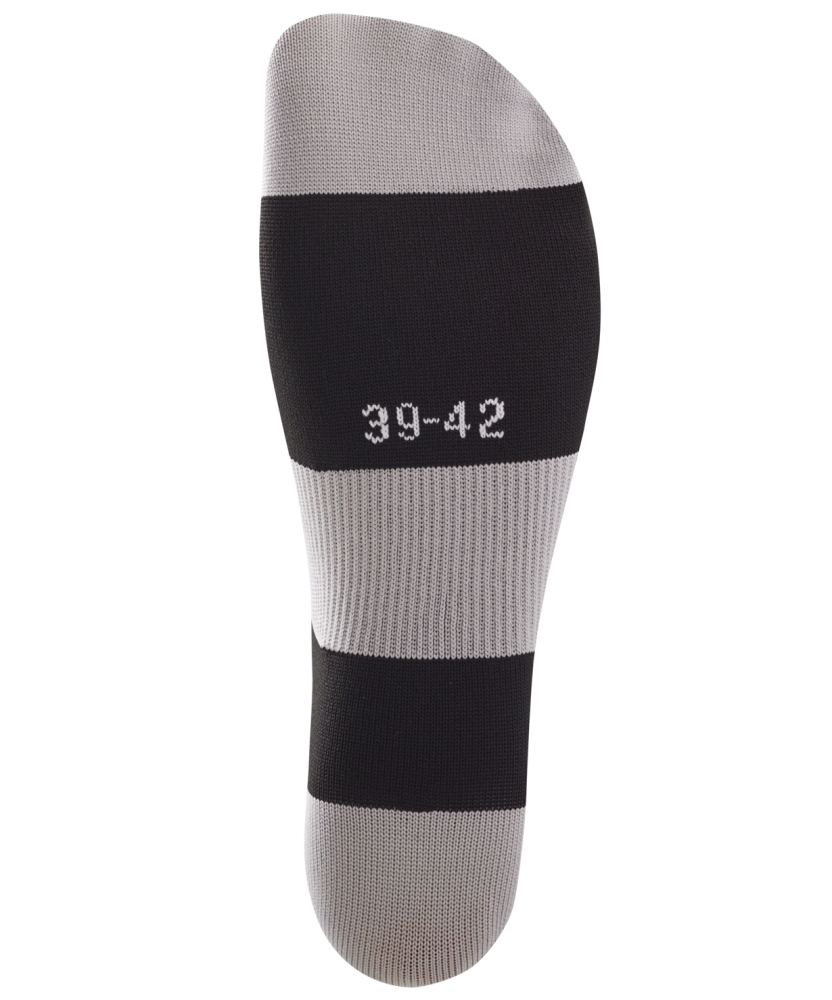 Фотографии Гетры футбольные CAMP BASIC SOCKS, черный/серый/белый