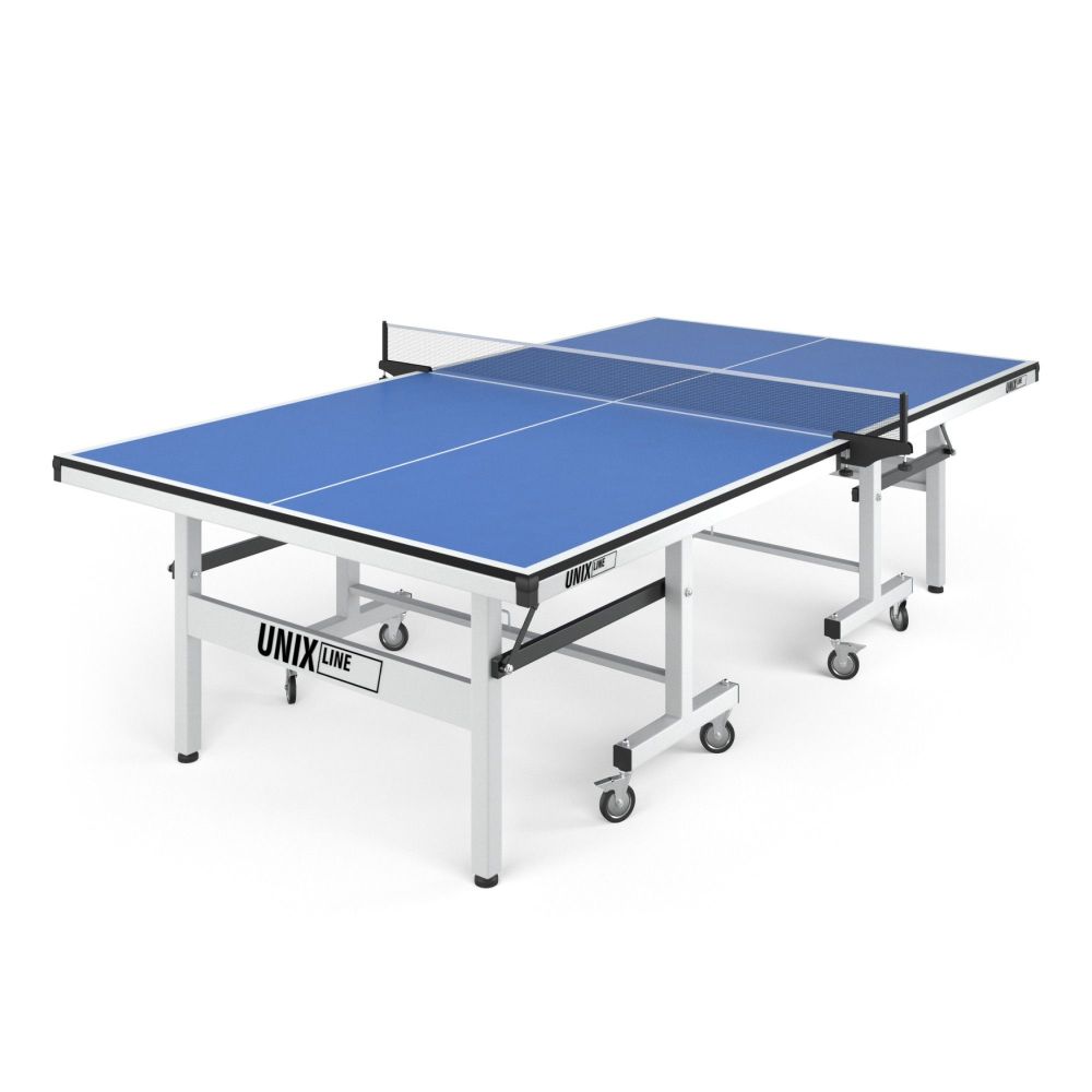 Фотографии Профессиональный теннисный стол Unix Line 25 mm MDF TTS25INDBL Blue