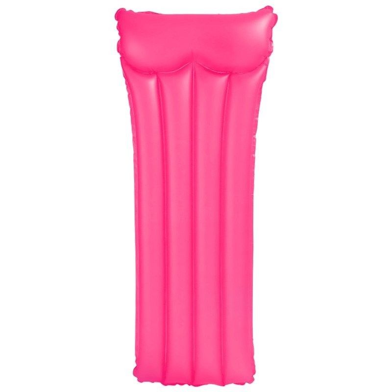 Фотографии Матрас Intex 183x76 см, неоновый с подголовником 59717 3 цвета