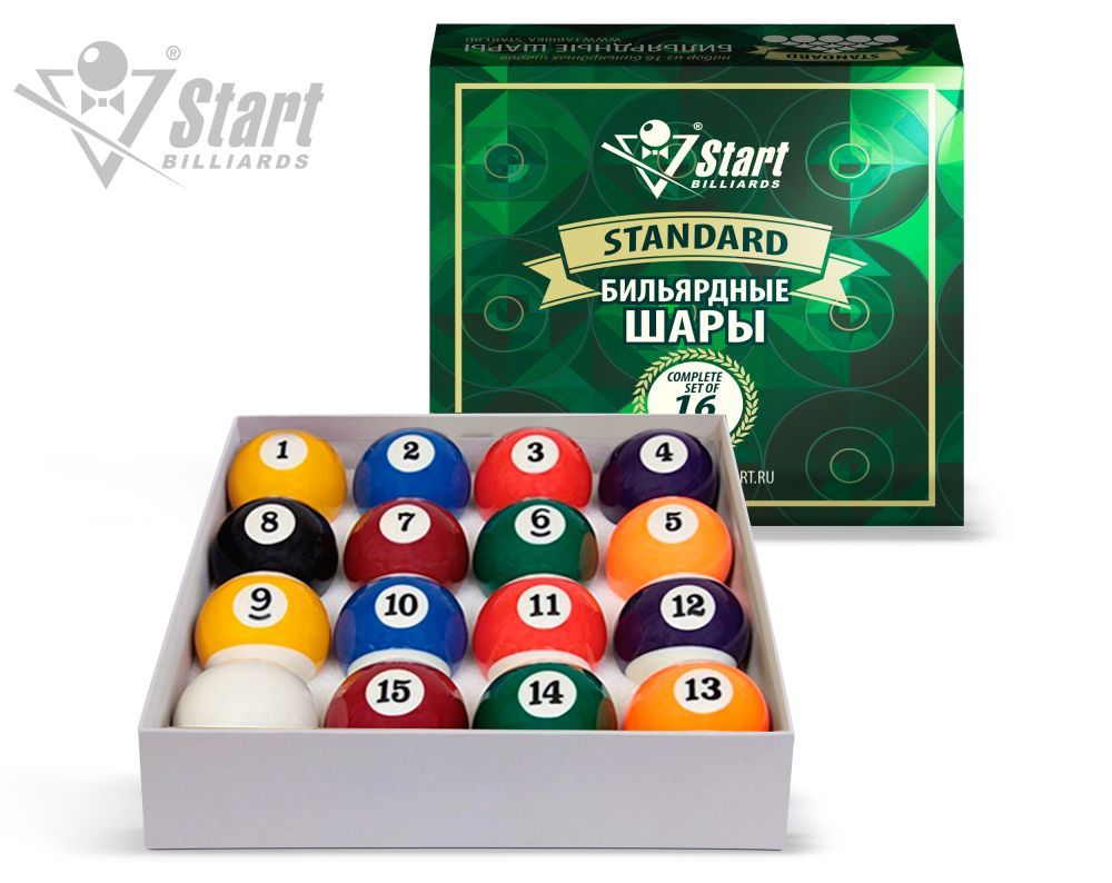 Фотографии Шары Start Billiards ПУЛ 57мм 797405