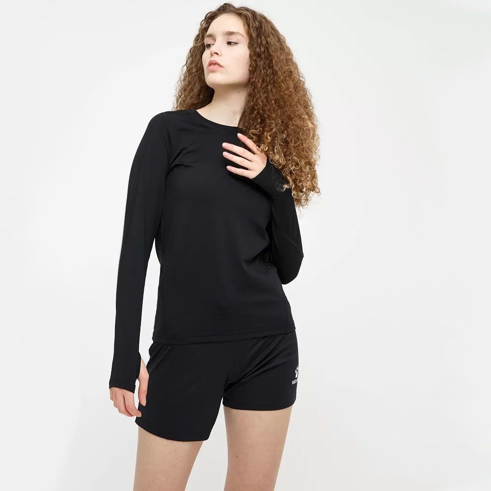 Футболка с длинным рукавом KELME Tech fit, 3891112-000-2XL, р.2XL, черный