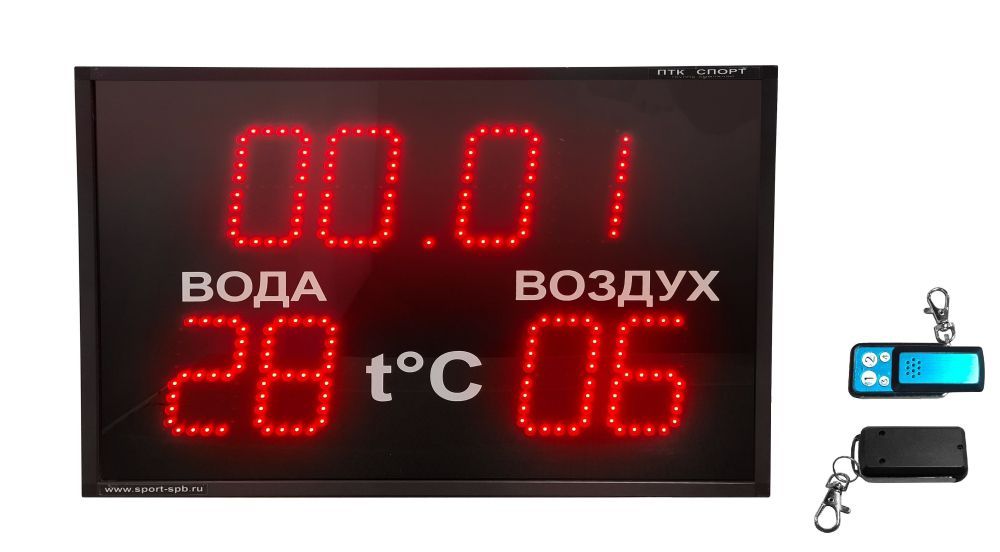 Фото Часы–термометр СТ1.21–2td