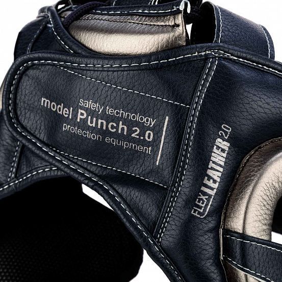 Фотографии Шлем боксерский Clinch Punch 2.0 Full Face C148 темносине-бронзовый