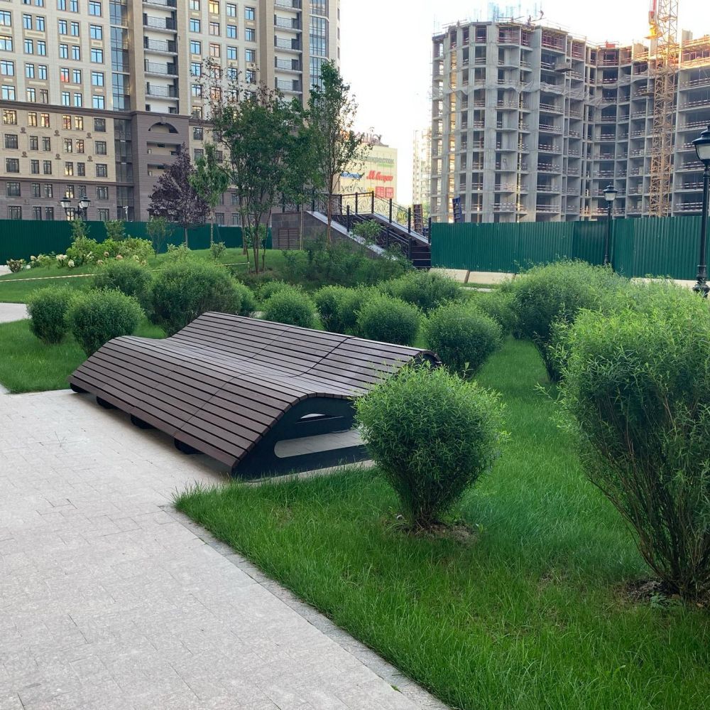Фотографии Парковый лежак «Ньютон»