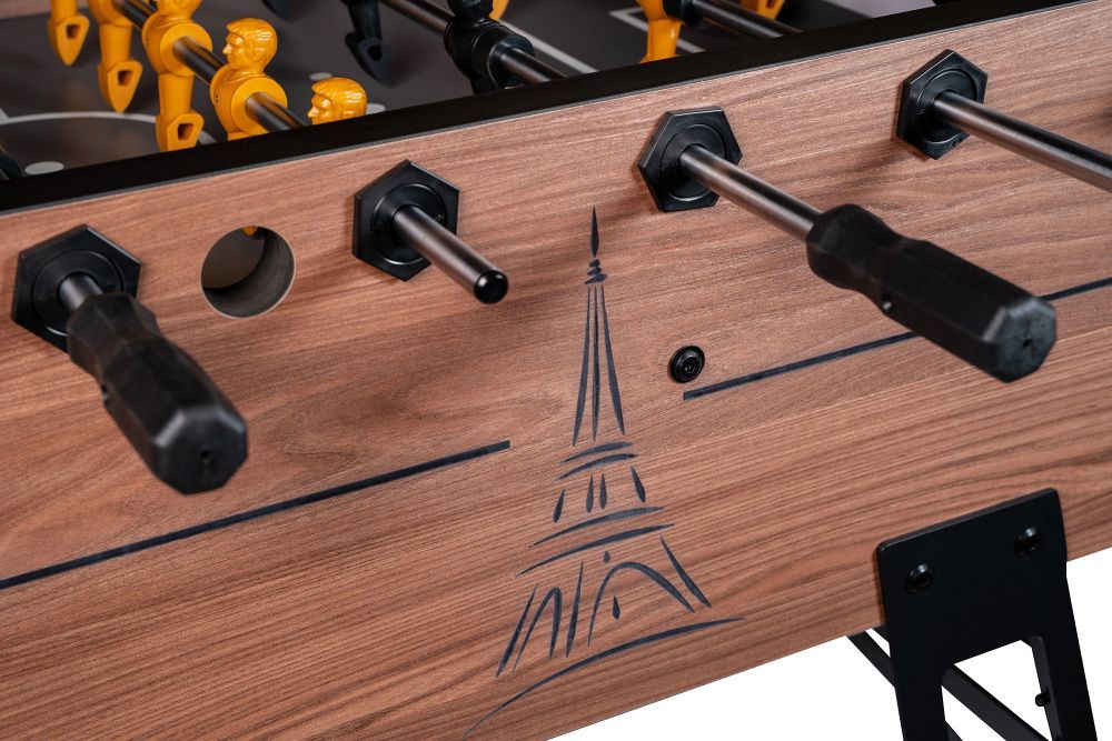 Фотографии Игровой стол - футбол "Eiffel" коричнево-черный