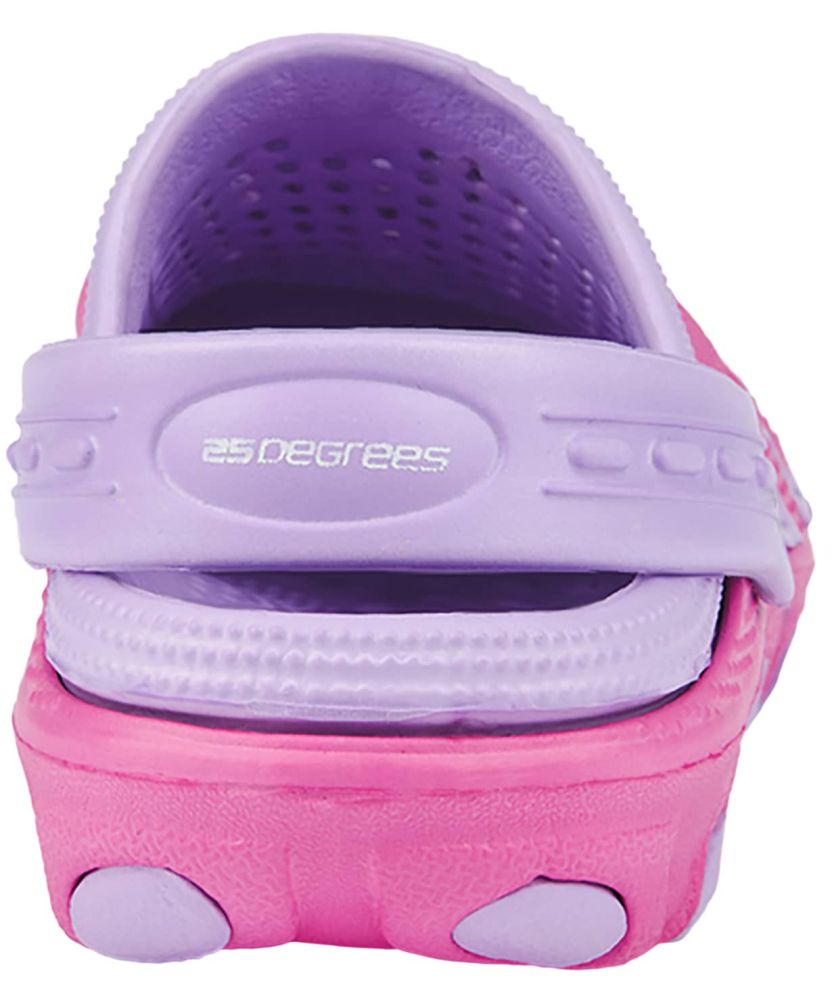 Фотографии Обувь для пляжа 25DEGREES Crabs Raspberry/Lilac, для девочек, 24-29, детский