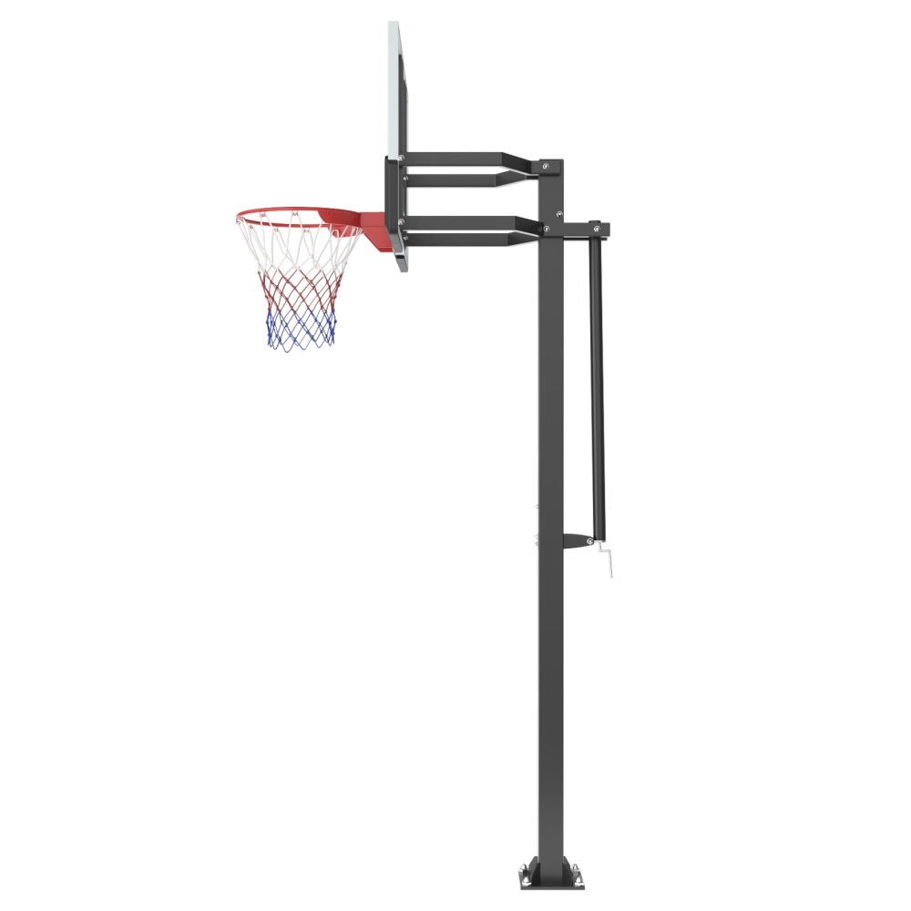 Фотографии Баскетбольная стойка стационарная UNIX Line B-Stand-PC 54"x32" (140 х 80 см) R45 H230-305 см