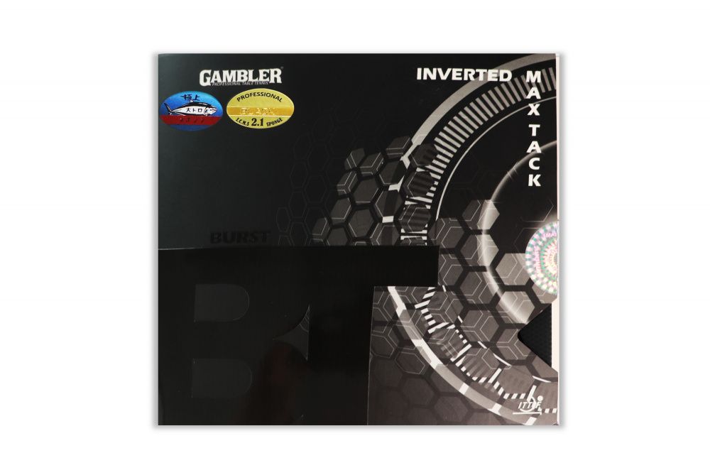 Фото Накладка для ракетки GAMBLER BURST 2.1MM BLACK