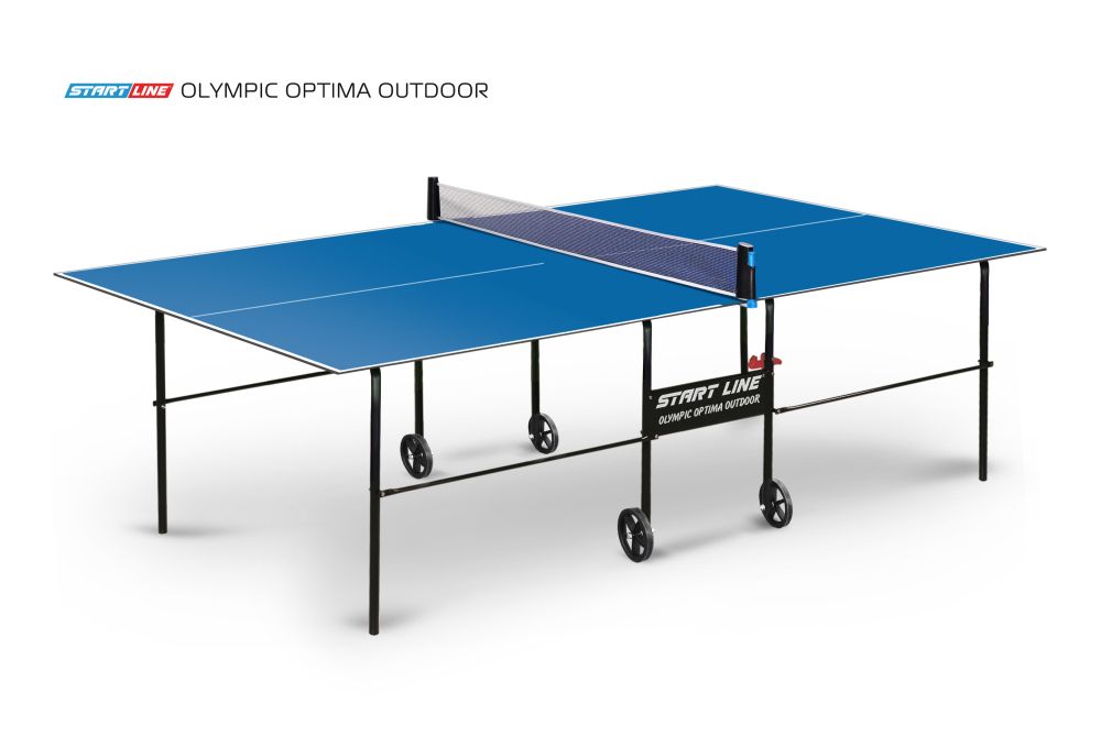 Фотографии Стол теннисный Olympic Optima Всепогодный Синий