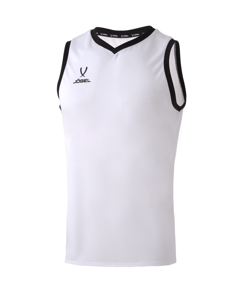 Фото Майка баскетбольная JOGEL CAMP Basic, белый, детский