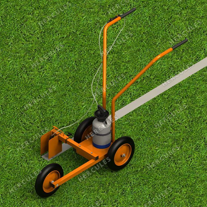 Фото Машинка для разметки поля с ручной помпой