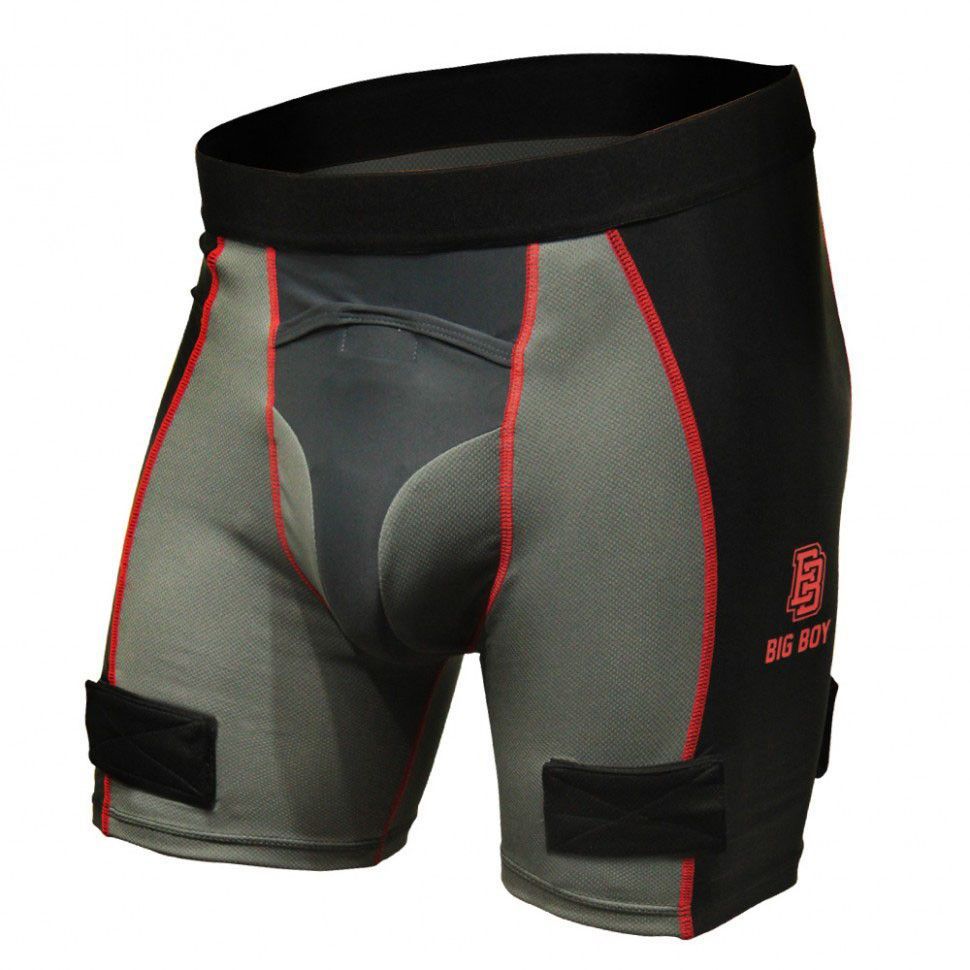 Шорты компрессионные взрослые BIG BOY Comfort Line BB-SHCL-SR-L, с защитой паха, р.L