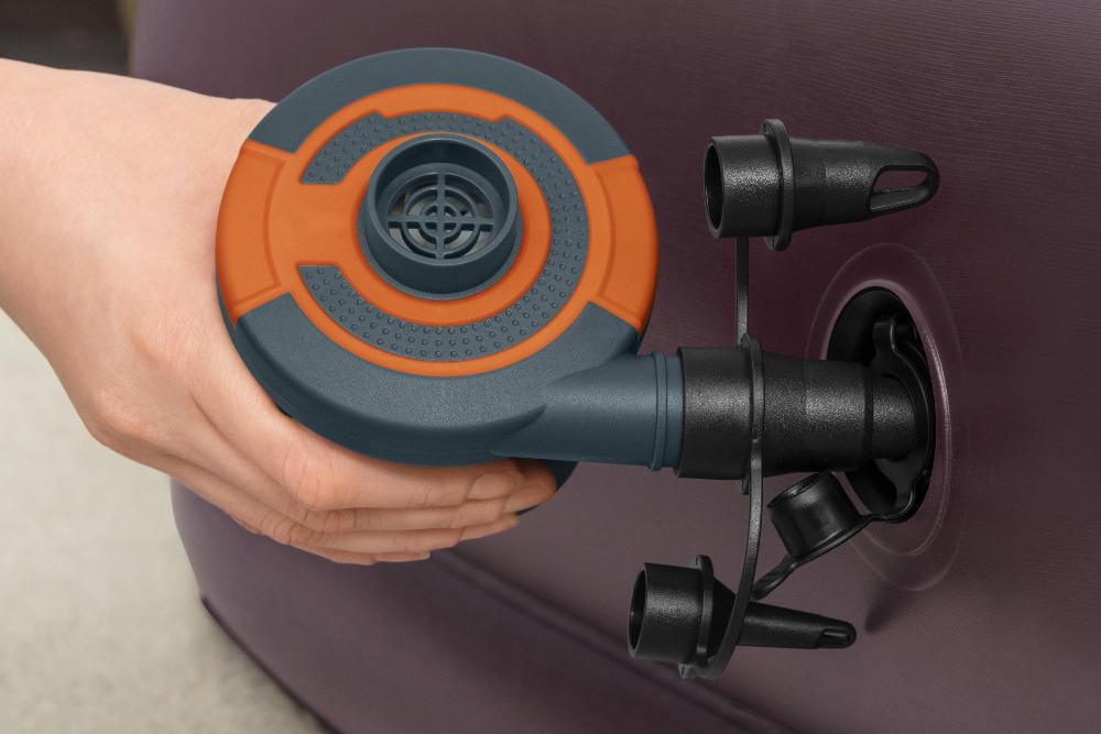 Фотографии Насос электрический Bestway 4.8В на аккумуляторах Sidewinder зарядка от USB, 565л/м, 62155