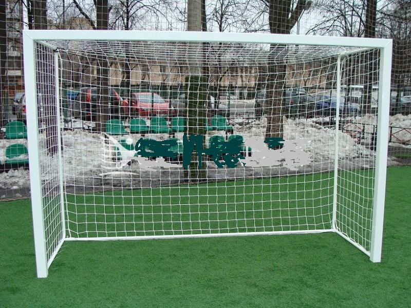 Фотографии Сетка для футбольных ворот нить 2,5 мм, безузловая, 10х10см, полипропилен Pioner A14953