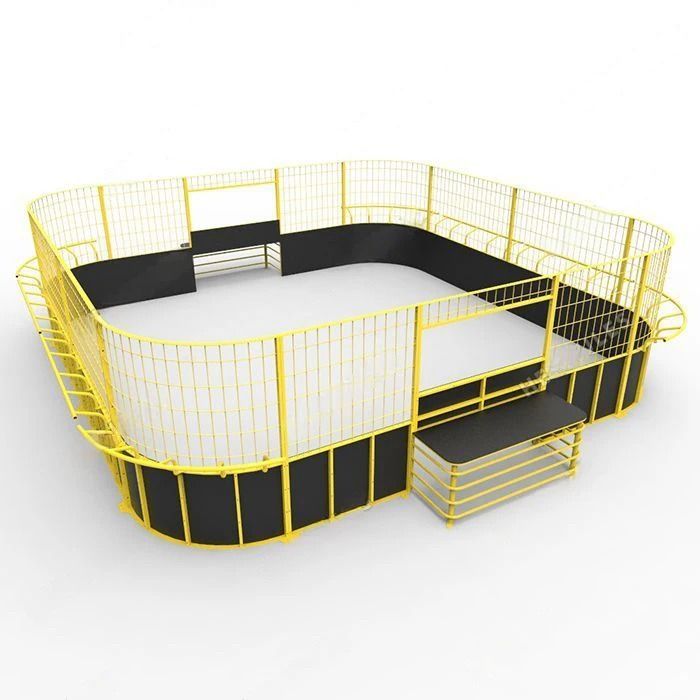 Фотографии Панна площадка стальная квадратная с высоким бортом